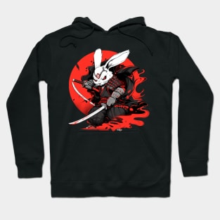 rabbit samurai Hoodie